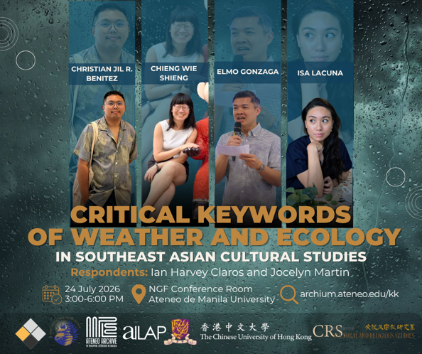 Critical Keywords of Weather and Ecology in Southeast Asian Cultural Studies